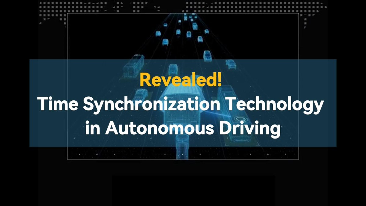 CalTriangle_'s tweet image. Revealed! Time Synchronization Technology in Autonomous Driving
youtu.be/1pQYgK85Bmg?si…

#clock #gnss #synchronization #technology #autonomousvehicles   
Visit us : http://timingserver.comFor Inquiry Contact : Email: sales@timingserver.com