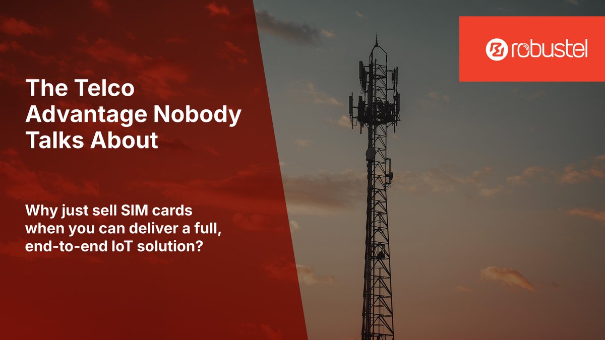 Selling only SIMs? That’s yesterday’s game. 
The real play: end-to-end IoT.

• Custom devices (Robustel)
• Global SIMs (Operator)
• Seamless rollout (Client)

3 winners. 1 bold strategy.
Who’s ready to upgrade? 👉 zurl.co/69iHW

#IoT #Telco