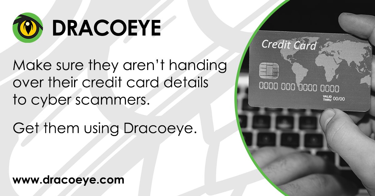Don't get caught out by dodgy websites; use #Dracoeye for FREE to checks any URL against multiple industry-leading threat databases for reports of #CyberSecurity threats, so your personal information doesn't get compromised.

Give it a go now: dracoeye.com.
