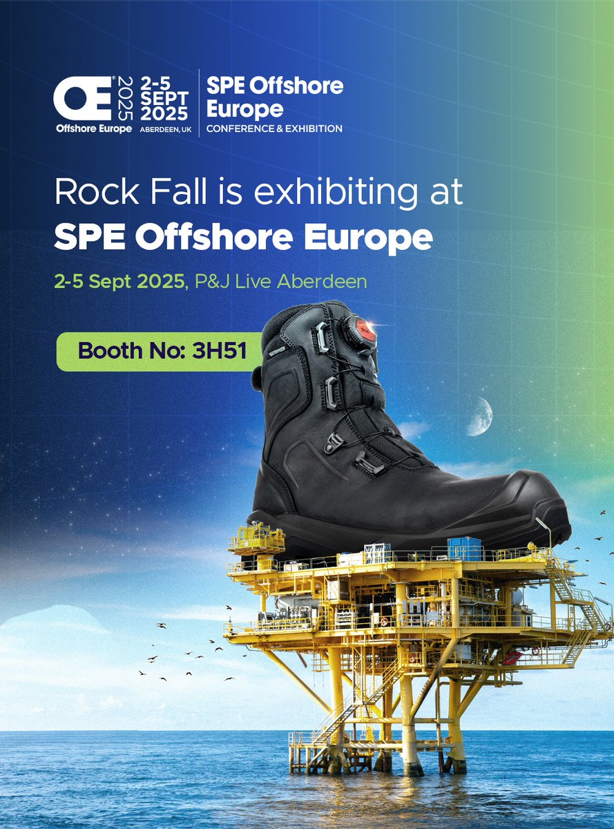 Rock Fall Safety Footwear tweet media