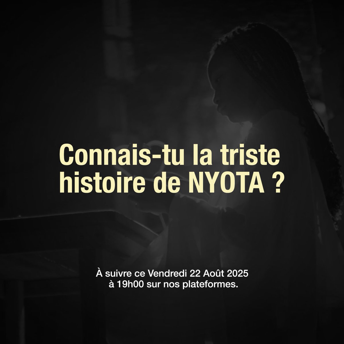 Rendez-Vous demain à 19h sur nos plateformes.