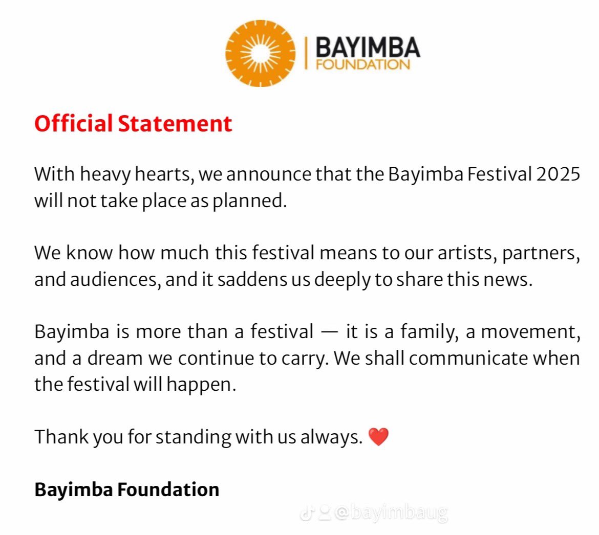 Bayimba's tweet photo. Check out BAYIMBA OFFICIAL's video! #TikTok https://t.co/iDNr0maKfb https://t.co/JgSjkjDPYO