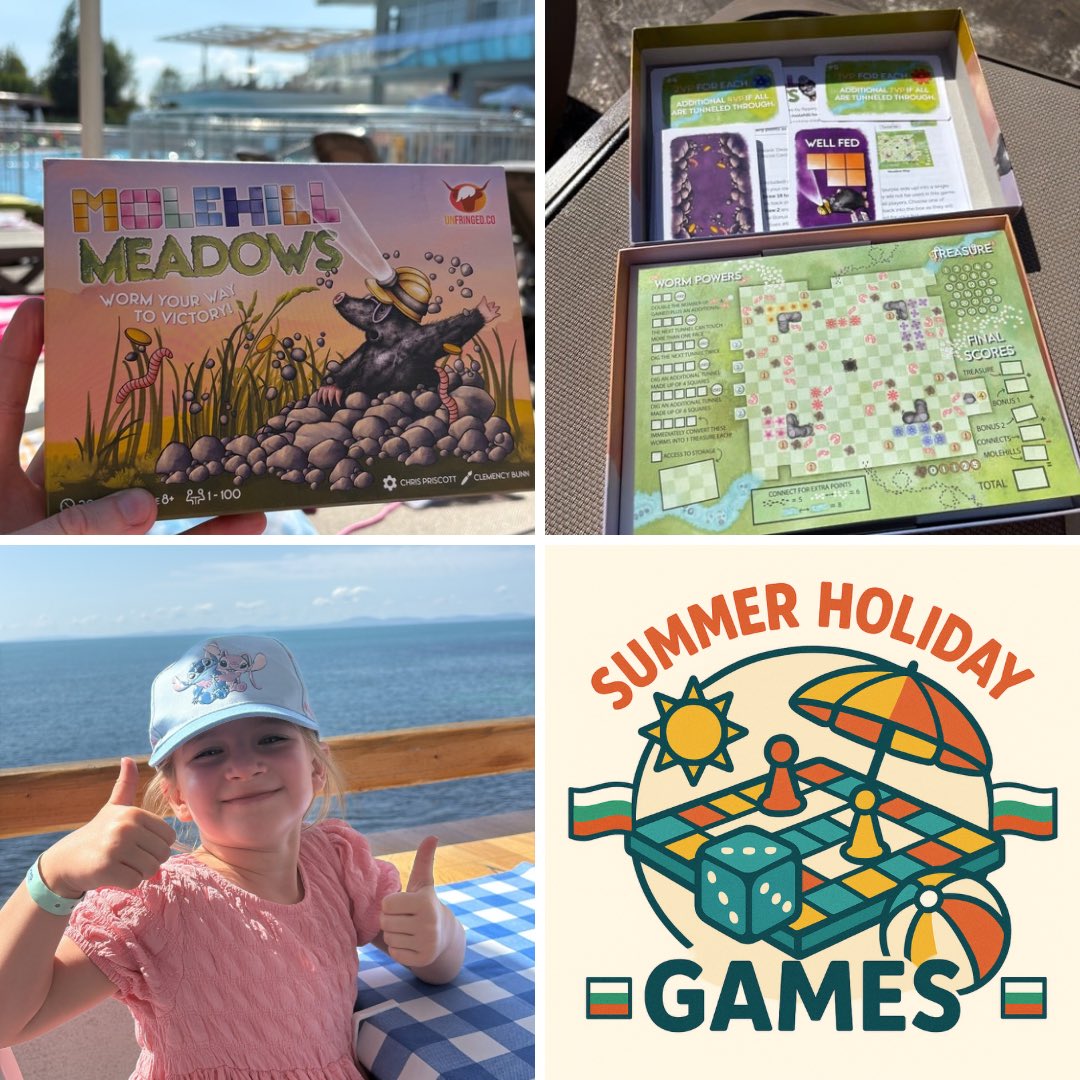 Board Game Addict (@boardadd) on Twitter photo Turned out ‘Molehill Meadows’ from <a href="/unfringedthings/">Chris Priscott - Unfringed</a> is the perfect by the pool game!
#games #holiday #thursdaymotivation Turned out ‘Molehill Meadows’ from <a href="/unfringedthings/">Chris Priscott - Unfringed</a> is the perfect by the pool game!
#games #holiday #thursdaymotivation