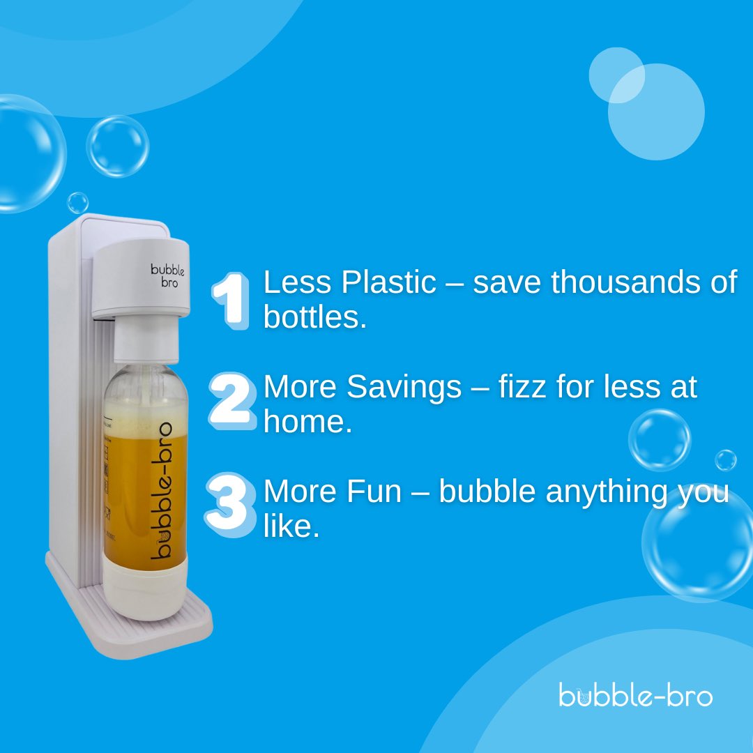 bubblebro_UAE's tweet photo. Why stop at water? 💙
With the bubble-bro Versa, you can carbonate your favourite juices, teas, or even mocktails — and unlock a whole new world of fizz. 🥤✨
(For best results, use pulp-free drinks 😉)

👉 Discover more at https://t.co/udqrdPXseV

#bubblebro #sparklingwater https://t.co/C1Jkzc0dmC