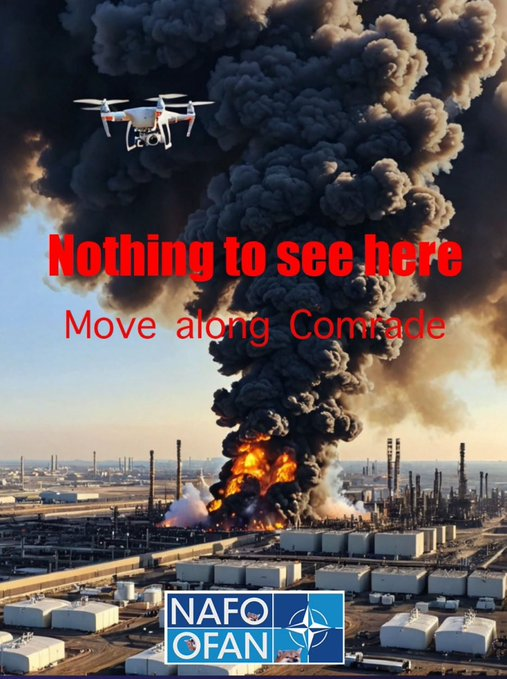 Who would have thought: 
Ukrainian drone attacks on russian refineries have proven significantly more effective than European sanctions against the russian oil industry by August 2025, considering the immediate impact on russia's economy and energy production. 

Ukrainian drone