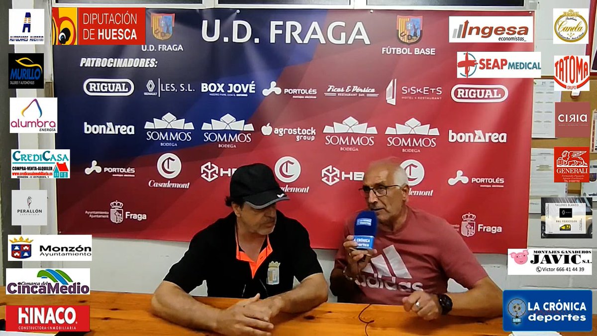 COPA DIPUTACIÓN PROVINCIAL DE HUESCA SEMIFINAL UD FRAGA 1-2 CDJ TAMARITE FÉLIX JIMÉNEZ ( ENTRENADOR CDJ TAMARITE )

lacronicadeportes.es/ligas/tercera-…