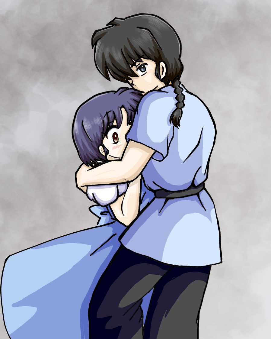 静かに怒る乱馬を
描こうとしたの……(꒪˙꒳˙꒪ )？

 #乱あ   #らんま