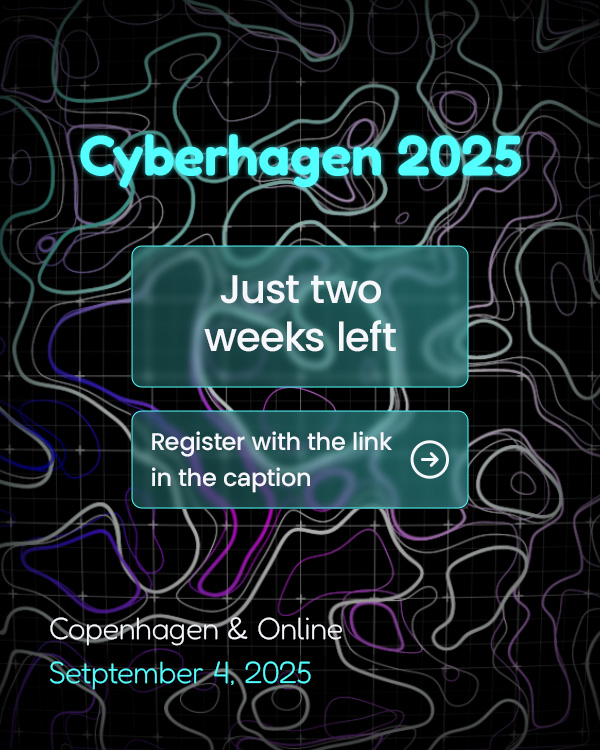 csis_cyber's tweet image. Just 2 weeks until #Cyberhagen2025. Have you got your ticket yet?

Join us in Copenhagen or online for a full day of cybersecurity insights.

Register: eu1.hubs.ly/H0mfkQq0