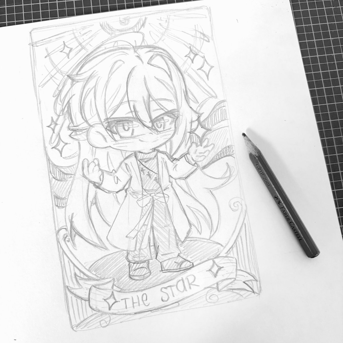 Low_On_Caffeine's tweet image. #hypmic scribbles
Been thinking about tarot cards recently