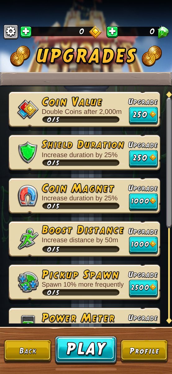 MagicOrder's tweet image. 549万年ぶりにテンプルラン２を開く等。
キャラ色々増えてるのね。

それはそれとして、何か今の端末にデータ引き継がれてない？？
まあ、最初からというのも悪くなかろう😗

#TempleRun2