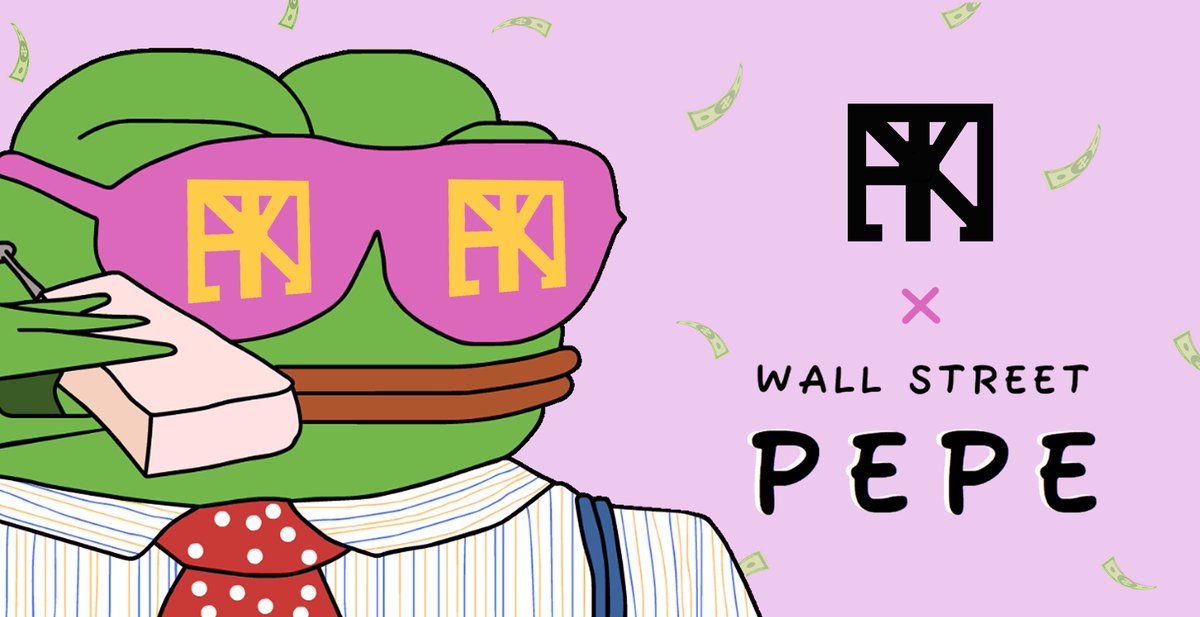 🐸TankHub x Wall Street Pepe 🐸

We're glad to announce our partnership with <a href="/WEPEToken/">Wall Street Pepe</a> for their upcoming FREE MINT drop on ETH

Raffle is live on our discord server. Don’t miss your chance to join! 🐸