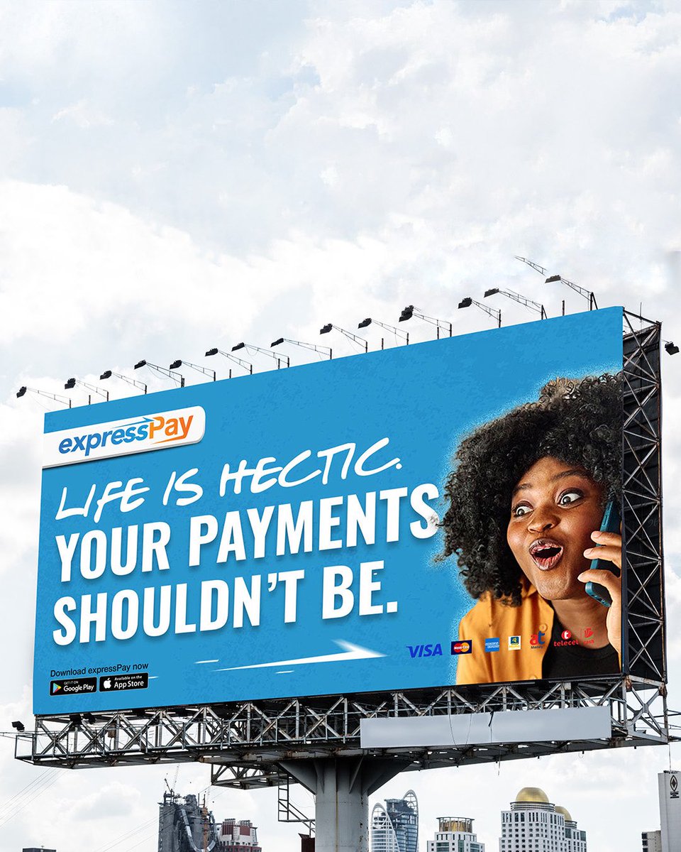expresspaygh's tweet photo. Why stress when you can stick with simple?
One app for all your payments; no long processes, no wahala, no confusion.
Just download, pay. easy.
Because life is complicated enough, Stick with simple.
#StickWithSimple #expressPay https://t.co/ewxQ2dZSME