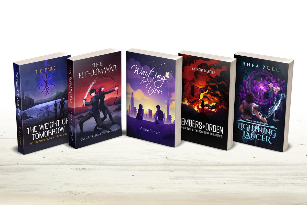 Hi, I'm Amaimanis 👋 I'm a book cover illustrator. These are some of the covers I've been working on lately. 
I love illustrating stories through this medium of covers, and that's why I love this job 😄

#bookcoverdesign #indieauthor #bookart #authorcommunity #commissionsopen