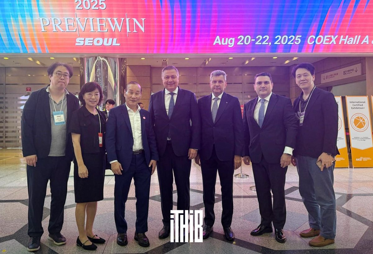 MFatihBilici1's tweet photo. Güney Kore’nin önemli tekstil fuarlarından Preview in Seoul Fuarı’nı ziyaret ederek katılımcı firmaların temsilcileriyle fuarı değerlendirdik.
Fuara katılan tek Türk firması olan DEMİM GİYİM’in de yetkilileriyle bir araya gelerek başarı dileklerimizi paylaştık.
#ithib https://t.co/xZKAGDZjbd