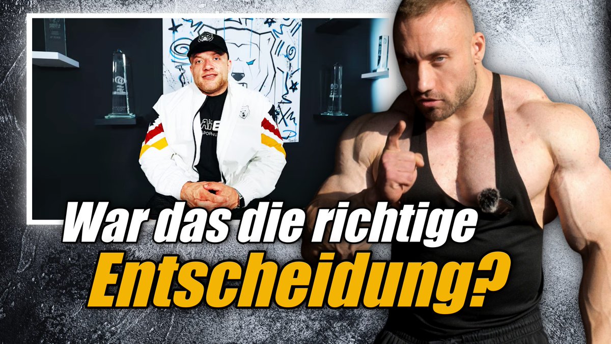 Urs geht in die Open! Meine Meinung zu dem Thema youtu.be/wS_3FptNrm8 Was denkst du? Wird Urs ein guter Open Bodybuilder, oder macht er einen Fehler? #urs #bodybuilding #germanbull #classic #open