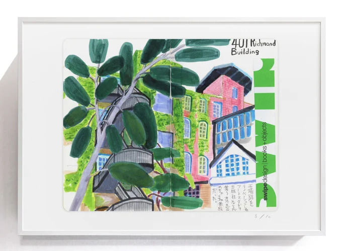 週末に大阪カワチ心斎橋店で始まる展示はトロントとソウルで描いたスケッチブック現物も展示。

スケッチブックは使用した3冊を、1見開きだけ見せた額装です(触れませぬ。)

他のページはART PRINTで展示。こちらは販売してます。
心斎橋にお越しの際は是非是非ー。

https://t.co/xSQmx9NeZW 