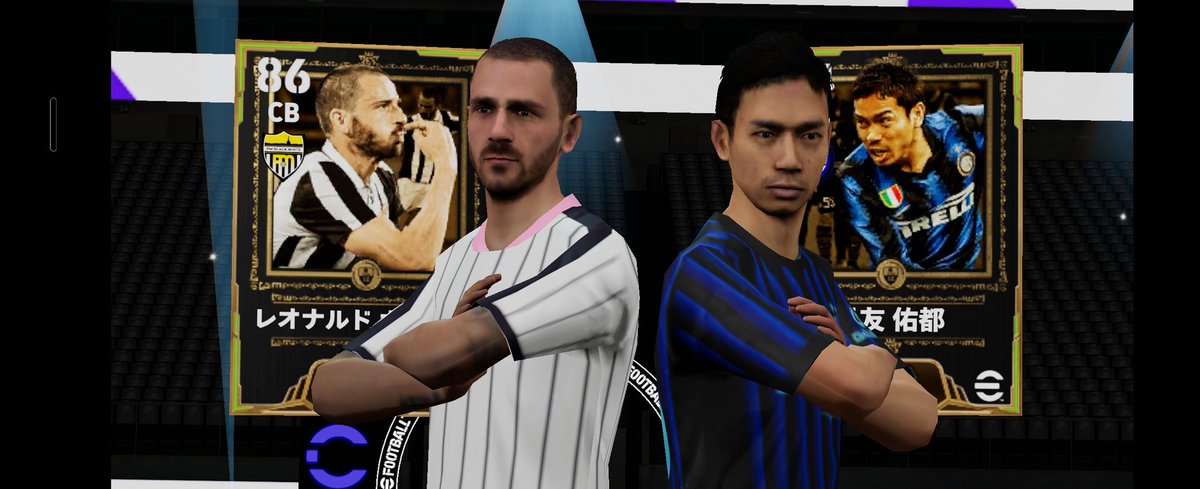 BountyRush_note's tweet photo. 10連で30周年記念新エピック2枚抜きは熱すぎ！
#イーフト
#eFootball2025 
#長友佑都
#レオナルドボヌッチ https://t.co/0WP3CxALv6