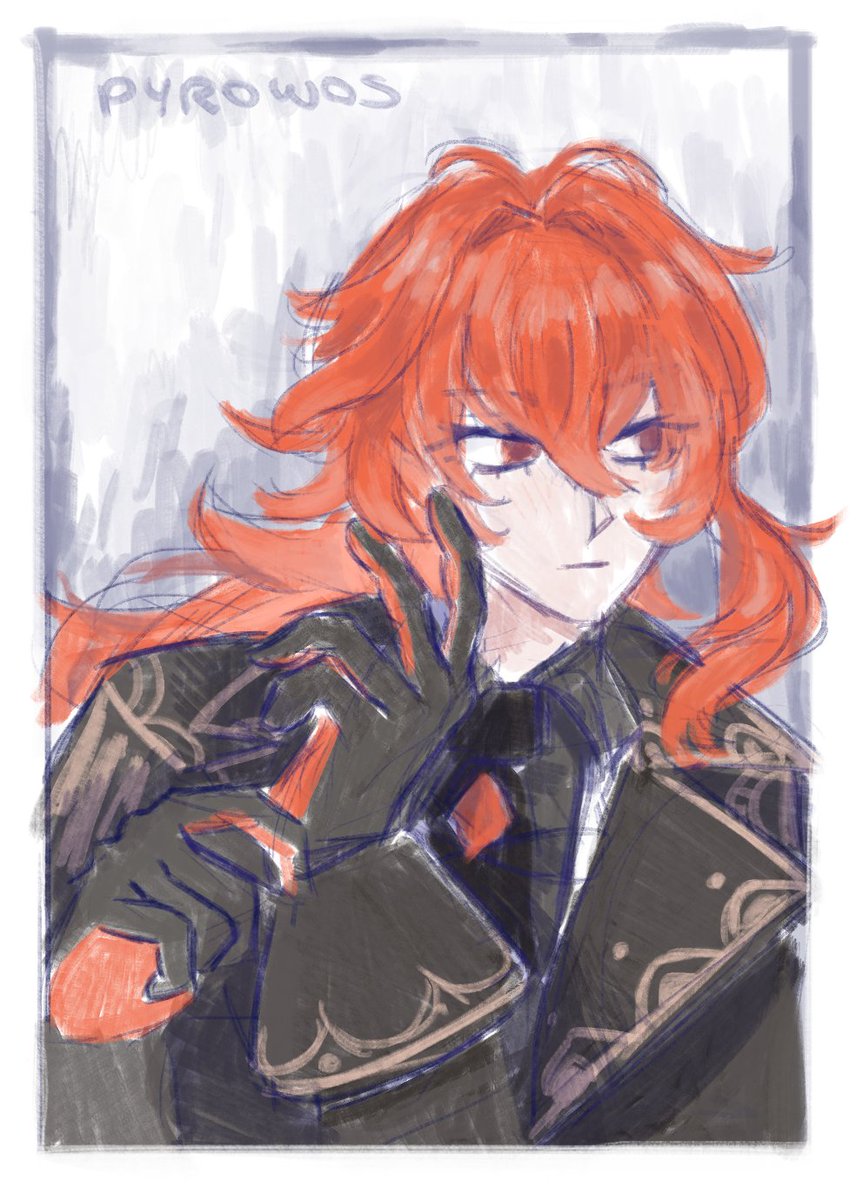 another one thank you
#GenshinImpact #Diluc 
This one's my favorite