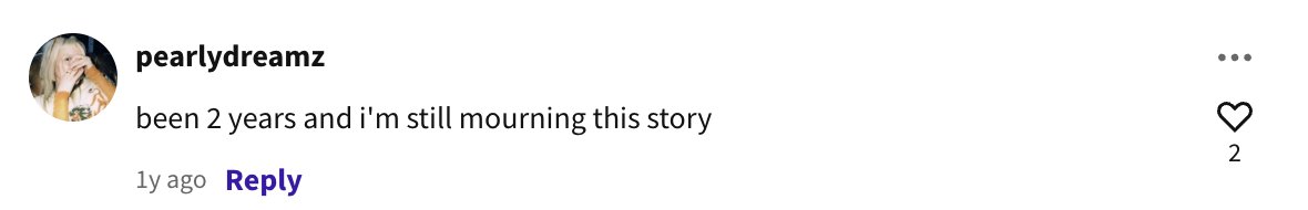 karinmarwrites's tweet photo. randomly logged into my wattpad &amp; checked the comments on a fanfic I used to write and...🥲 https://t.co/CgVkBCn5dU