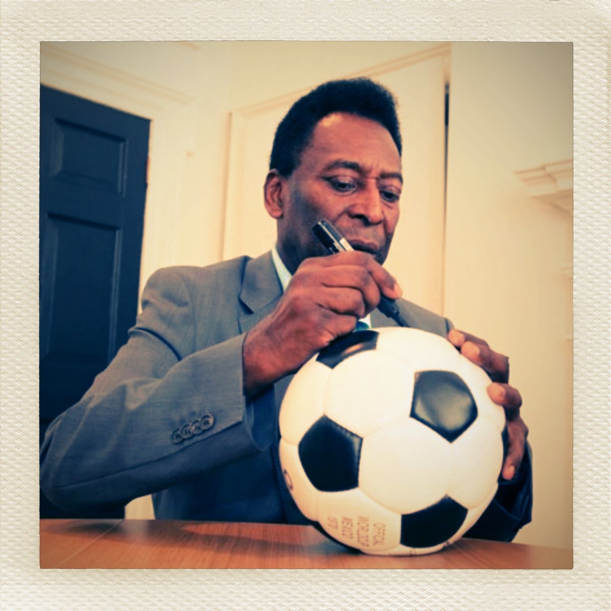 worldcuplegends's tweet photo. Hello long time no tweet! Just a quick one to say my book ‘Looking for Legends’ - my trip around the world trying to get World Cup winners to sign some balls is launching soon, preorder starts next month and shipping from October, that’s if all goes according to plan! #book https://t.co/rVKpbUFgGv
