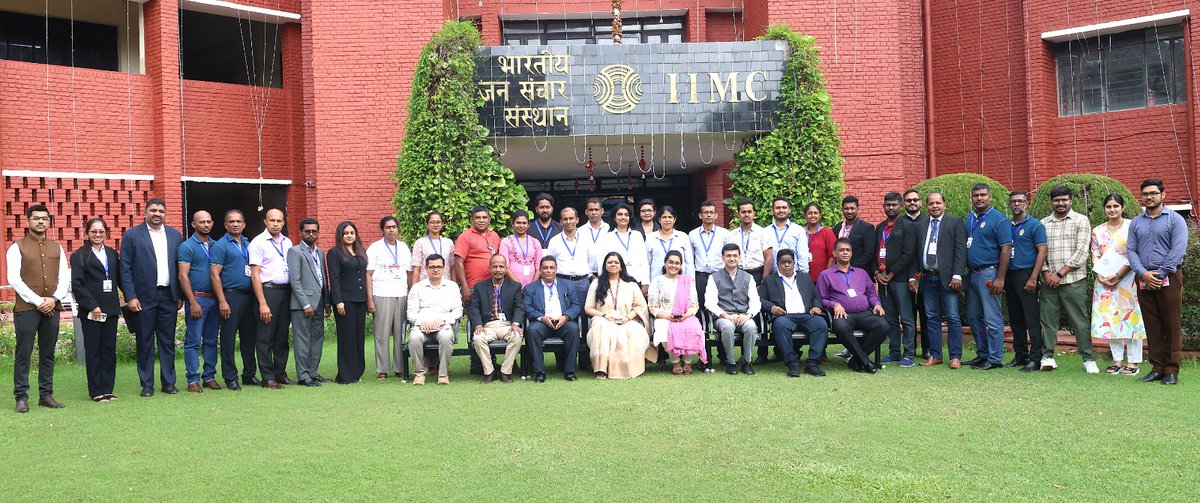 Indian Institute of Mass Communication tweet media