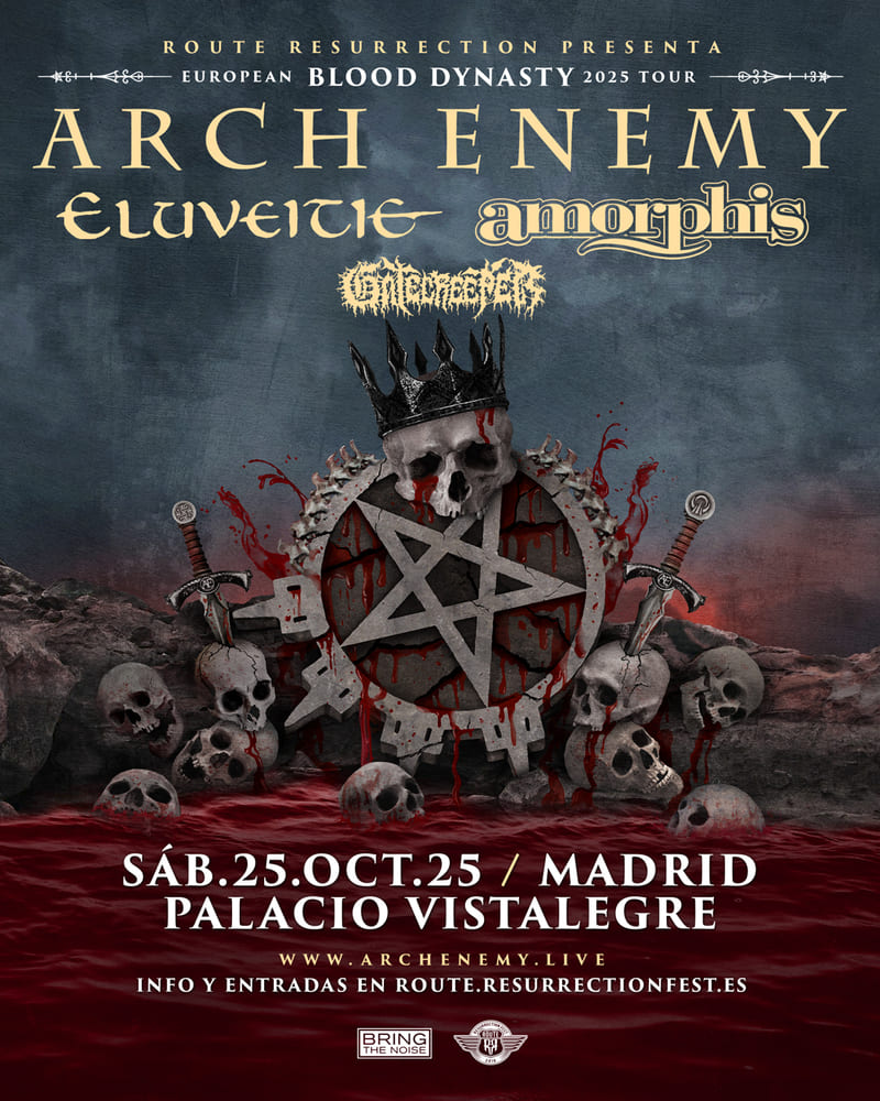 Keep the Flame (@keeptheflameweb) on Twitter photo Arch Enemy en Madrid
keeptheflame.es/noticias/conci…
<a href="/archenemymetal/">ᴀʀᴄʜ ᴇɴᴇᴍʏ</a>
<a href="/eluveitie/">Eluveitie</a>
<a href="/amorphis/">Amorphis</a>
<a href="/ResurrectionESP/">Resurrection Fest Estrella Galicia</a> Arch Enemy en Madrid
keeptheflame.es/noticias/conci…
<a href="/archenemymetal/">ᴀʀᴄʜ ᴇɴᴇᴍʏ</a>
<a href="/eluveitie/">Eluveitie</a>
<a href="/amorphis/">Amorphis</a>
<a href="/ResurrectionESP/">Resurrection Fest Estrella Galicia</a>