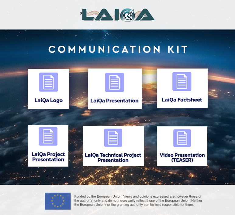 LaiQa_Project's tweet photo. ✨ 𝗤𝘂𝗶𝗰𝗸 𝗿𝗲𝗺𝗶𝗻𝗱𝗲𝗿, the @LaiQa_Project Communication Kit is available online

Find out all our key materials:
 📌 Presentations
 📌 Factsheet
 📌 Video presentations

👉 Take a look at: 🔗https://t.co/qtkTJMPcRJ

#LaiQaProject #QuantumCommunication #HorizonEurope #EUfunded
