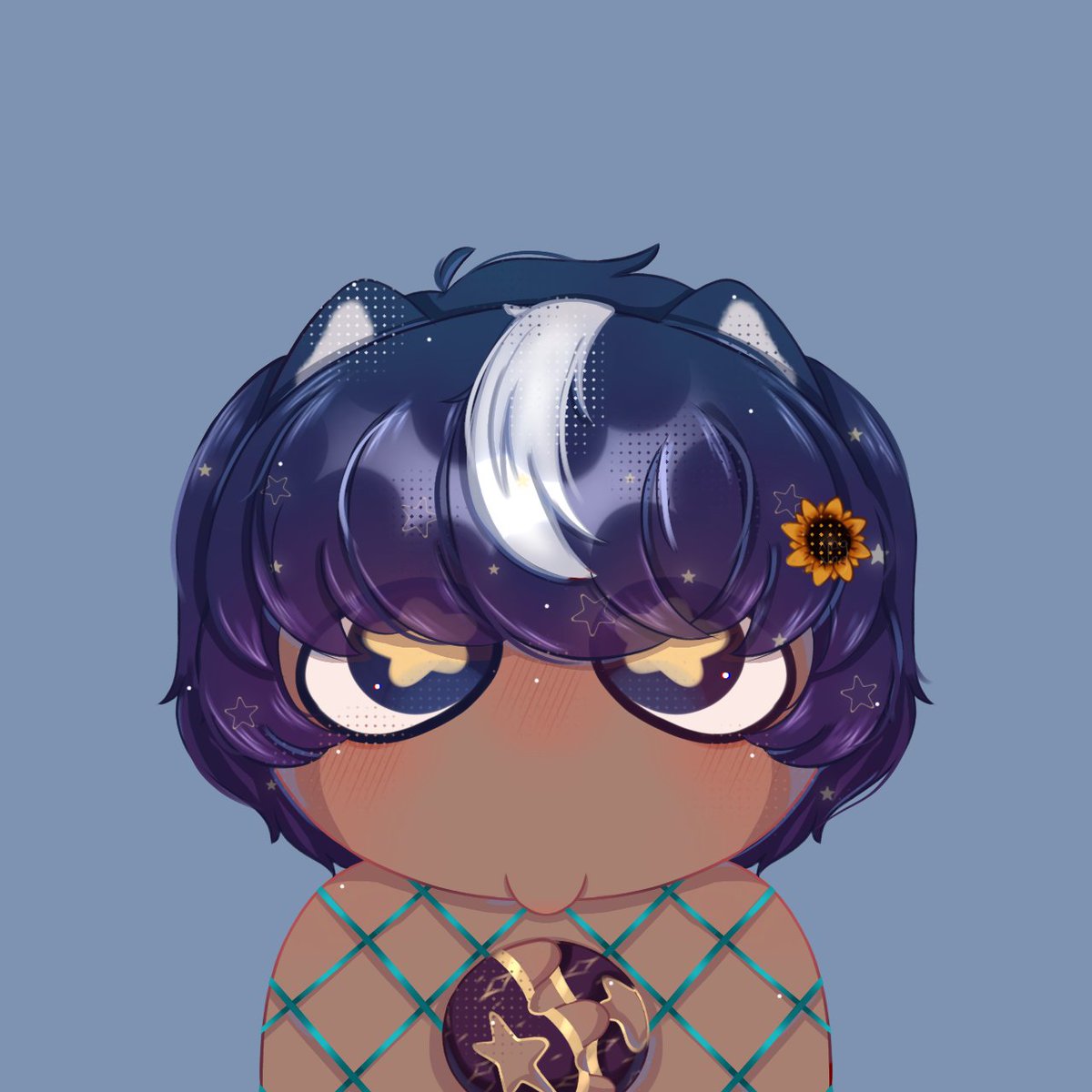 FanArt de <a href="/LuaYVtuber/">LuaYouVT</a> 
Ahora porque estara rogando el luayou?, yo digo que ruega para que haya buenos juegos en la playstore, la neta
#LuaVTArt 🍋