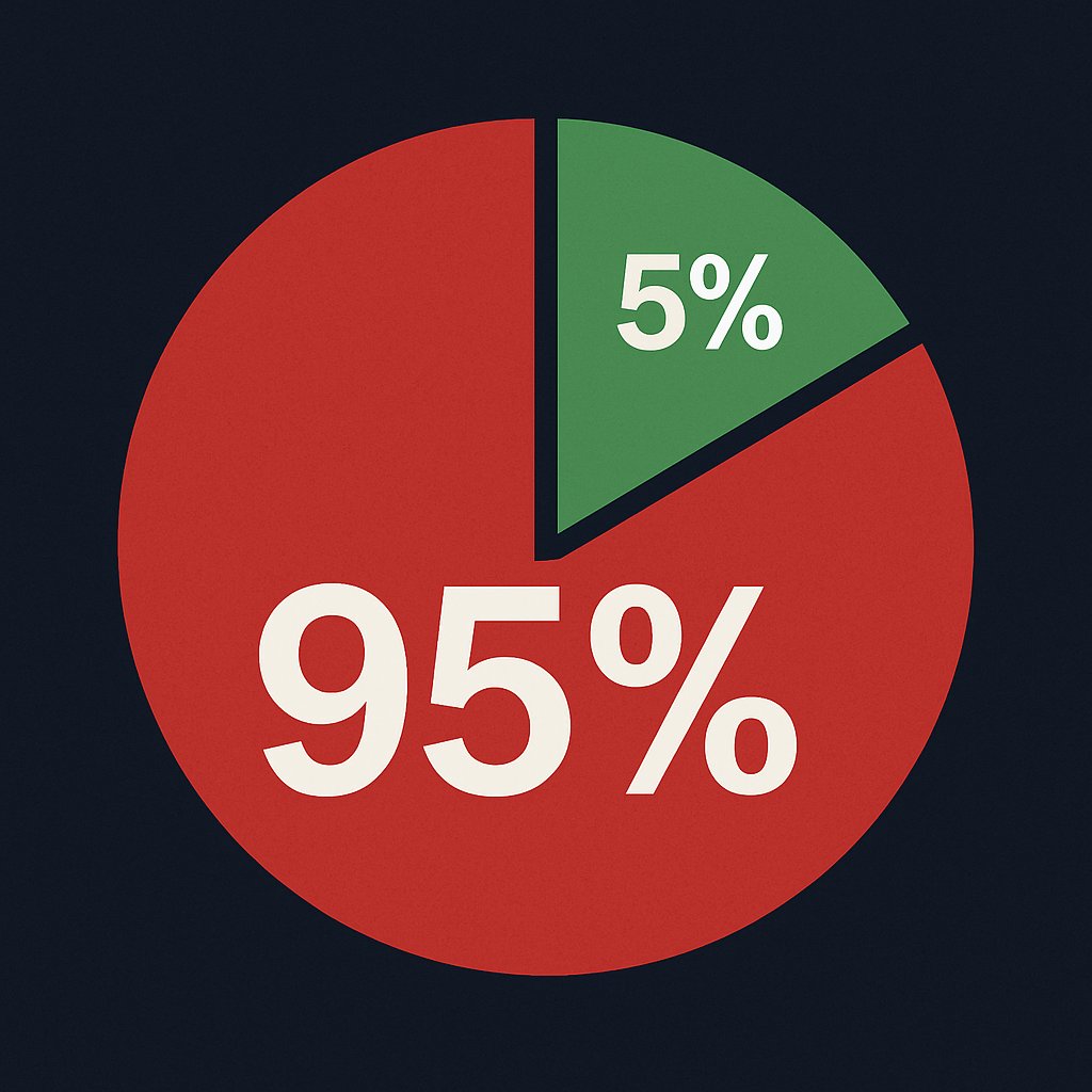 Si el trading fuera solo cuestión de estrategia,
la mayoría estaría ganando dinero.

Pero no es así.

Y hay una razón por la que el 95% sigue palmando cuenta tras cuenta.

🧵 Abro hilo