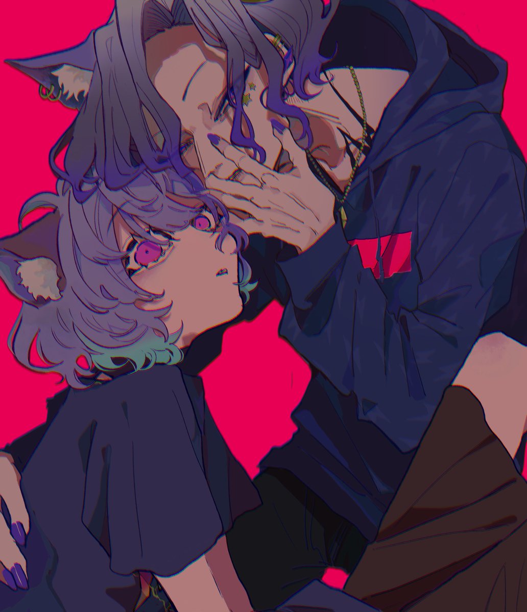 我らがもちゃたろ先生<a href="/NDajuc/">もちゃたろ</a> に
にゃんす&amp;ニャンスを描いて頂きました😋
めちゃくちゃ好き😍😍😍
ありがとうございました🙏✨️