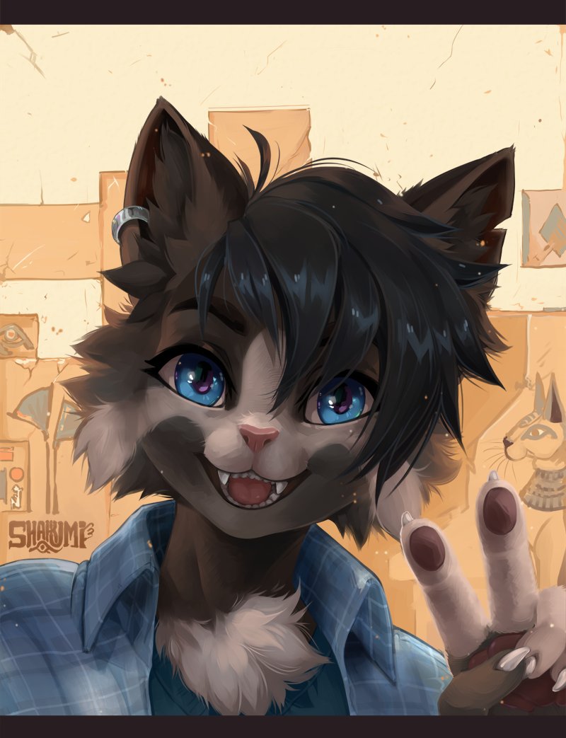 Process~~~
And I think I have new design for my watermark (*´▽`*)

#Sketch #wipart