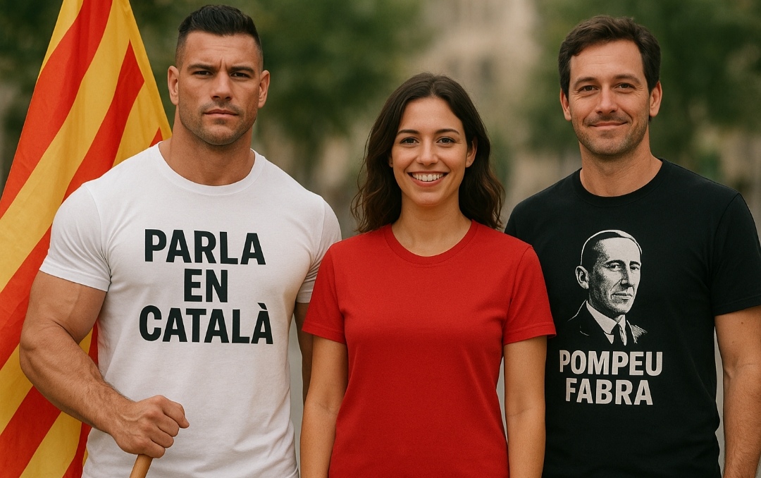 🗣️ CRIT | Comença la batalla per la llengua: prou d’imposicions forasteres - Maria Llopart

"Hem de començar la batalla per la llengua, la batalla pel català. Qui ve a Catalunya ha d’entendre que la nostra llengua és una línia vermella. I si no ho vol entendre ja se'n pot anar