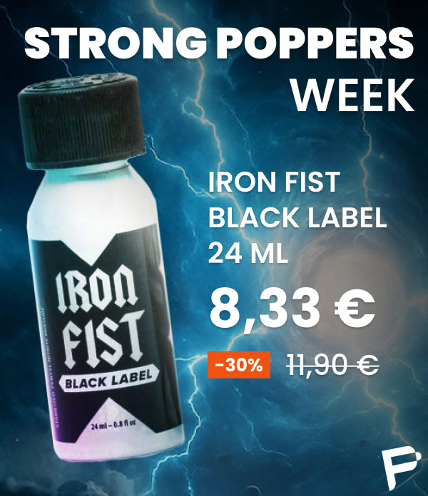 ⚡️ STRONG POPPERS WEEK! ⚡️

 Iron Fist Black Label 24 ml jetzt für nur 8,33 € statt 11,90 € bis heute Mitternacht!

Hol dir 30 % Rabatt auf diesen starken Klassiker!

➡️ bit.ly/42TrlL2

 #Poppers #ironfist