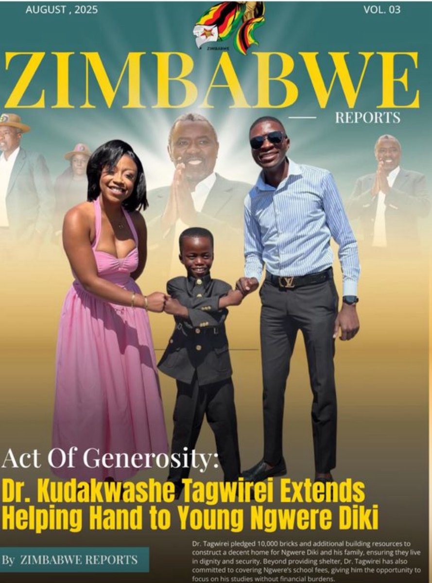 enkudheni's tweet image. #Zimbabwe 

#BreakingNews 

Dr Kudakwashe TAGWIREI #KudaTagwirei is a generous giver✅
He chooses to give back in a tangible and impactful way🙏🏿 #Nzira✅

A Patriotic Philanthropist🇿🇼

#Chimurenga✊🏿