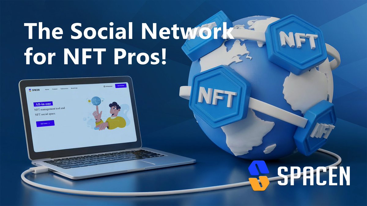 spacenNFT's tweet photo. 🤝 The Social Network for NFT Pros!

#SpaceN lets you:
👀 Follow top collectors
🏆 Join #NFT Clubs
💬 Share trades in feeds

Turn NFTs into connections – not just collectibles! $SN https://t.co/sX3IVy2NuJ
