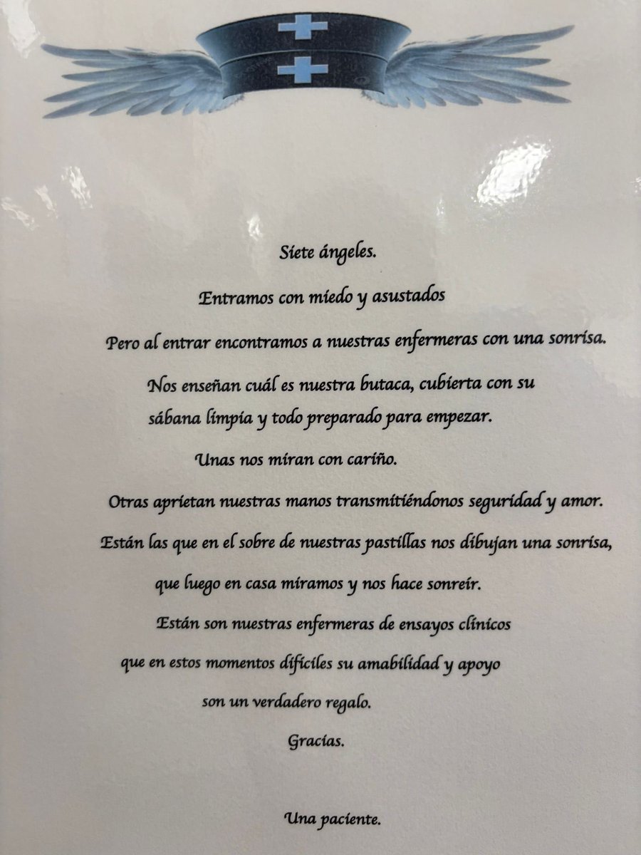 Angelacc_2012's tweet photo. Ensayos Clínicos de Oncología HUVR ❤️ https://t.co/ArDhNUdWJW