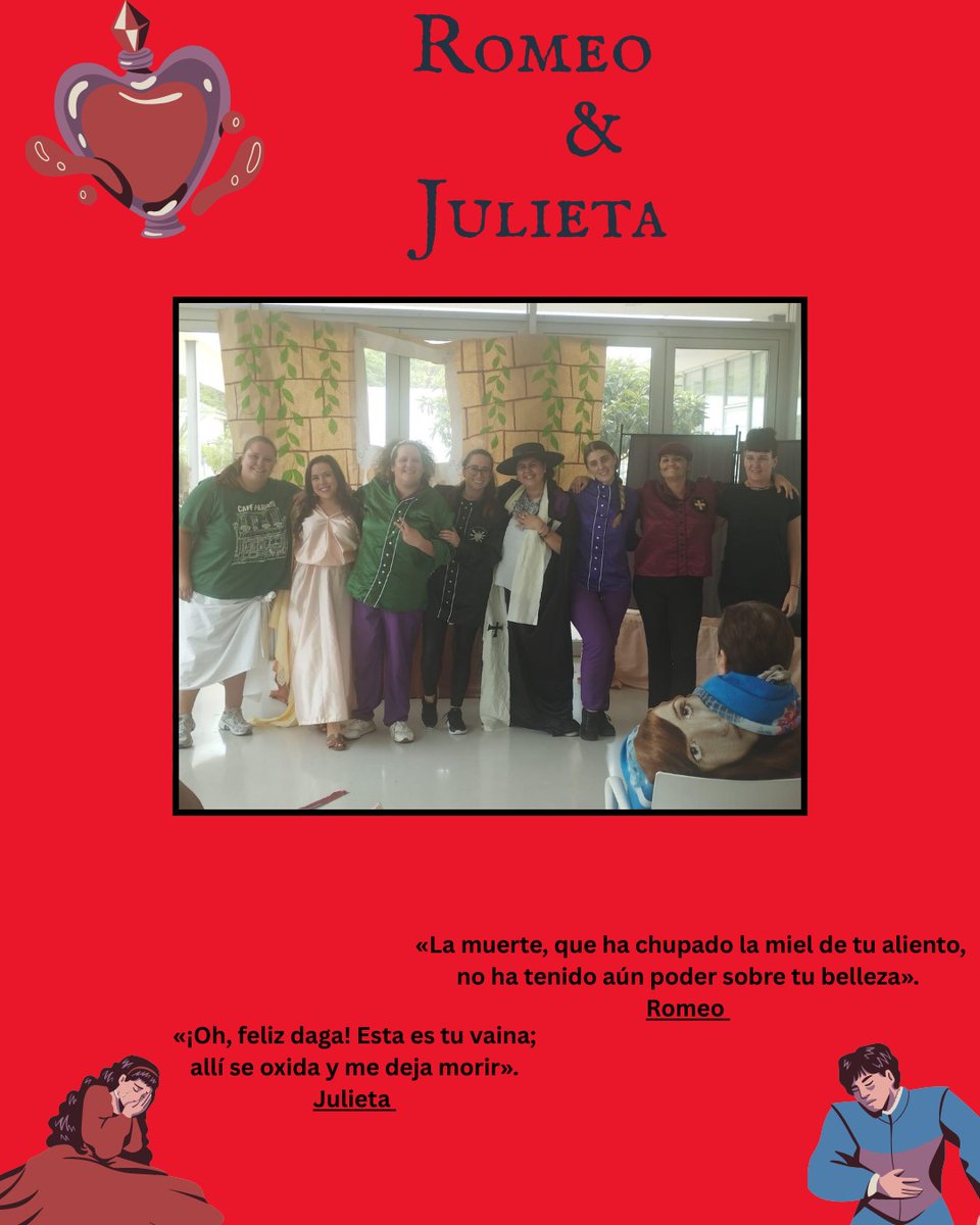 🎭 Teatro, la vida es puro teatro.....

🌹Un año más, tras el éxito de la edición anterior, en @afaelche se ha representado una versión muy particular y divertida de Romeo y Julieta. 

#verano #teatro #romeoyjulieta #comedia #trajedia