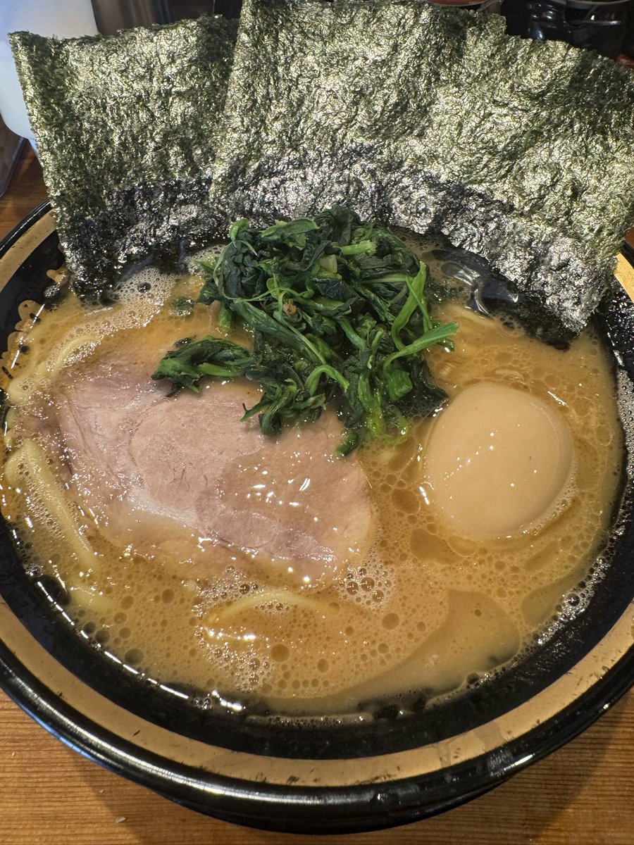 横浜家系ラーメン 三郷家 - 三郷
醤油味玉