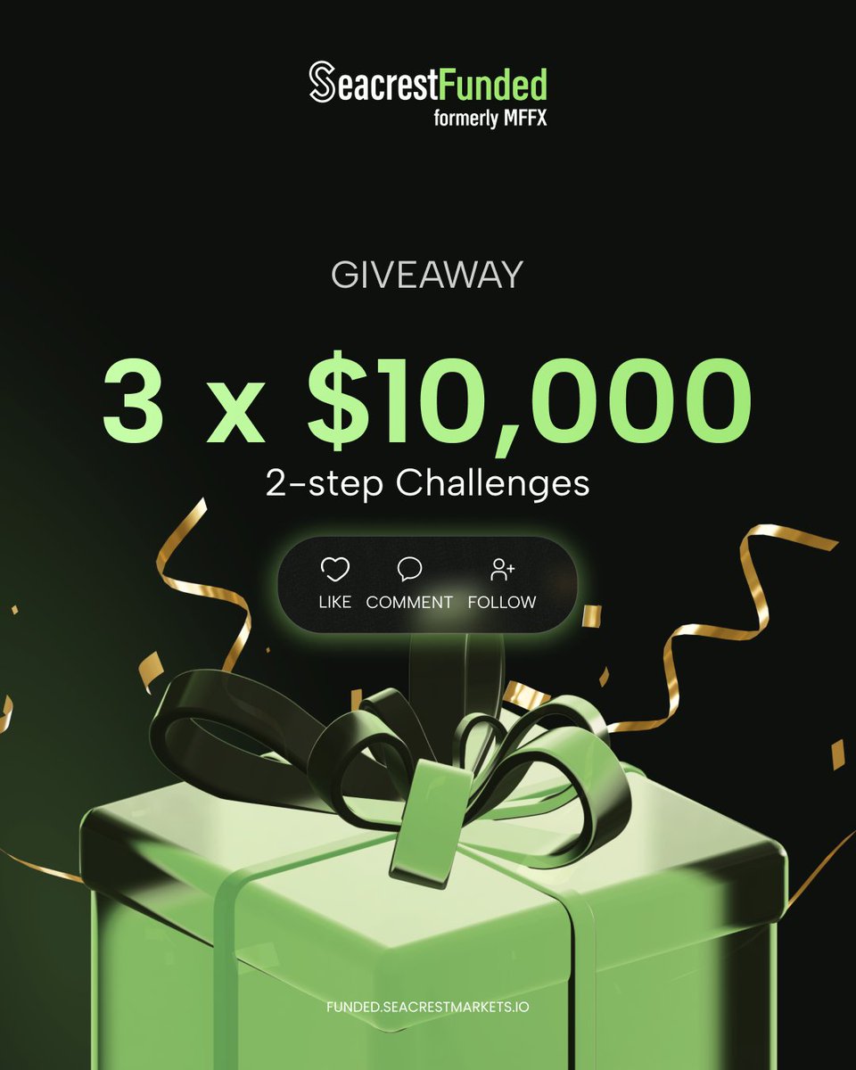 Mir Khan๐ (@mirkhan_fx) on Twitter photo 3 x 10k Challenge Account Giveaway
To participate:
1. Follow
<a href="/seacrestfunded_/">Seacrest Funded</a>
<a href="/TheBrightVault/">TheBrightVault FX</a>
2. Like, Retweet and Tag 3 traders
3. Engage with our quoted post
Winners after 72hrs via Xpickr 3 x 10k Challenge Account Giveaway
To participate:
1. Follow
<a href="/seacrestfunded_/">Seacrest Funded</a>
<a href="/TheBrightVault/">TheBrightVault FX</a>
2. Like, Retweet and Tag 3 traders
3. Engage with our quoted post
Winners after 72hrs via Xpickr