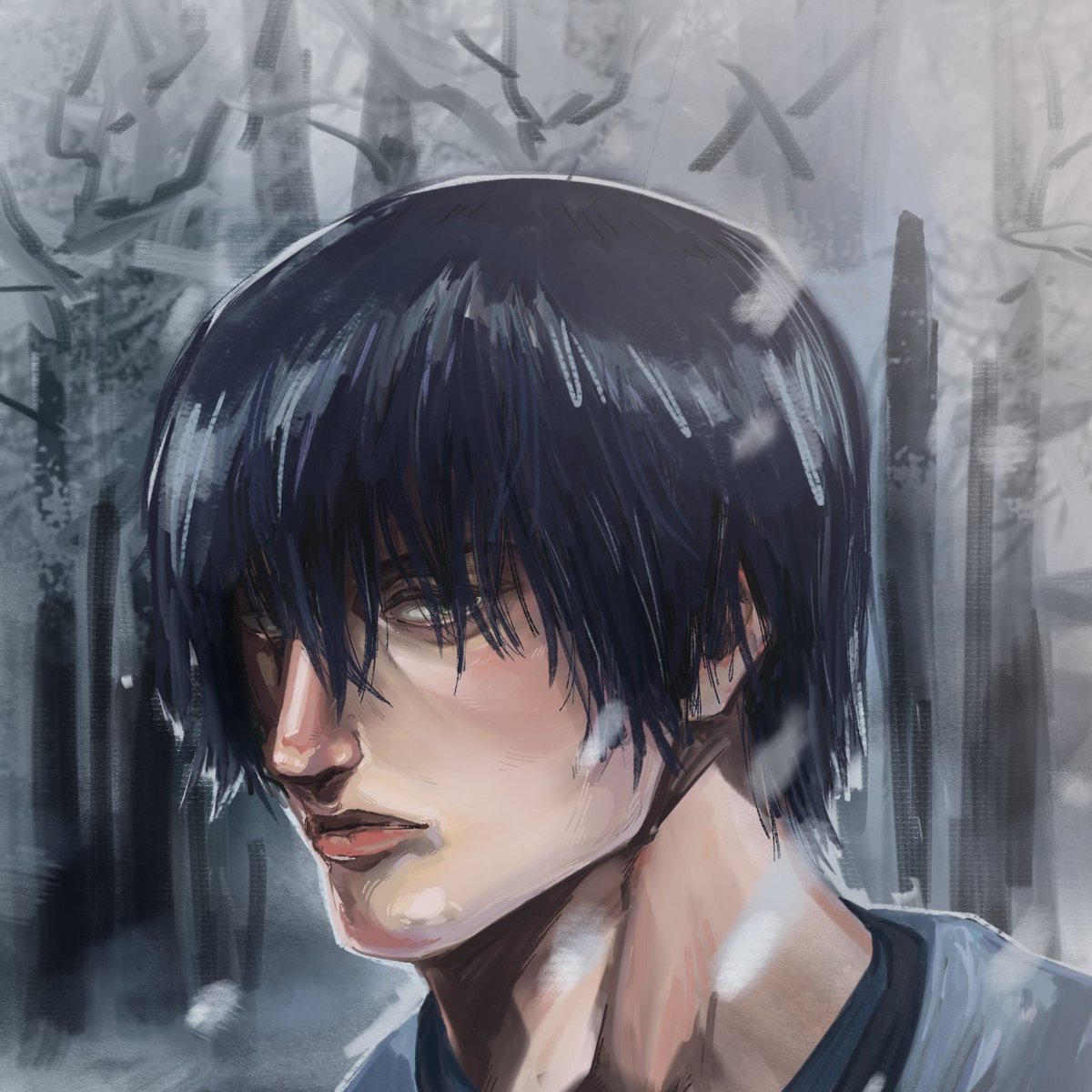 hazebirdie_'s tweet image. Did an attempth into realism with Toji

#呪術廻戦 #伏黒甚爾 #toji #TojiFushiguro #TojiWeek2025 #jjk #artmoots