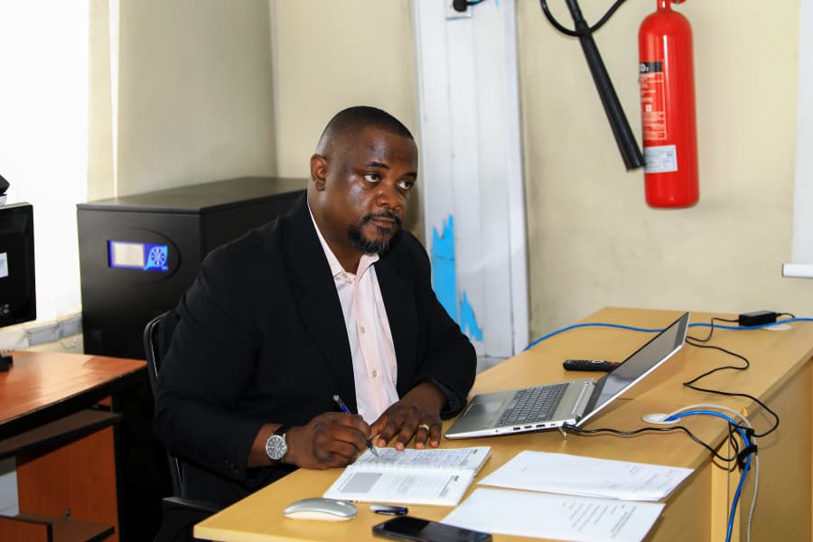 mopsuganda's tweet photo. The Public Service Pension Fund (PSPF) IEC Sub-Committee, chaired by Mr. Asavia Philip Nampandu, Principal Communications Officer, convened in the HCM Training Room to advance preparations for the Communication Strategy and IEC materials. https://t.co/K8Ro71pTVn