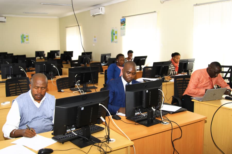 mopsuganda's tweet photo. The Public Service Pension Fund (PSPF) IEC Sub-Committee, chaired by Mr. Asavia Philip Nampandu, Principal Communications Officer, convened in the HCM Training Room to advance preparations for the Communication Strategy and IEC materials. https://t.co/K8Ro71pTVn