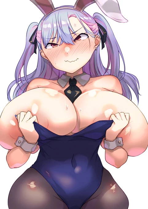 入りきらない娘 #バニーの日