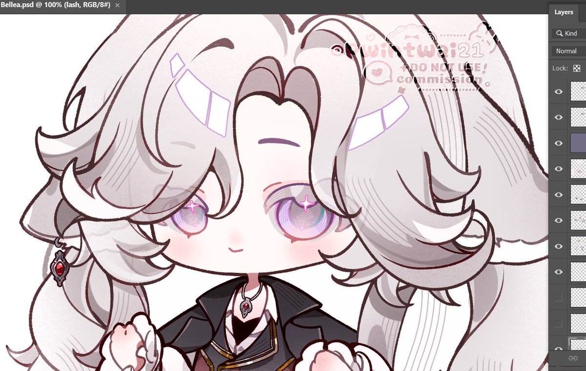 pwintwai21's tweet photo. Chibi GIFTuber WIPヾ(•ω•`)o
💜 and ↻ are appreciated.
#VGencomm https://t.co/IoXushWs3R