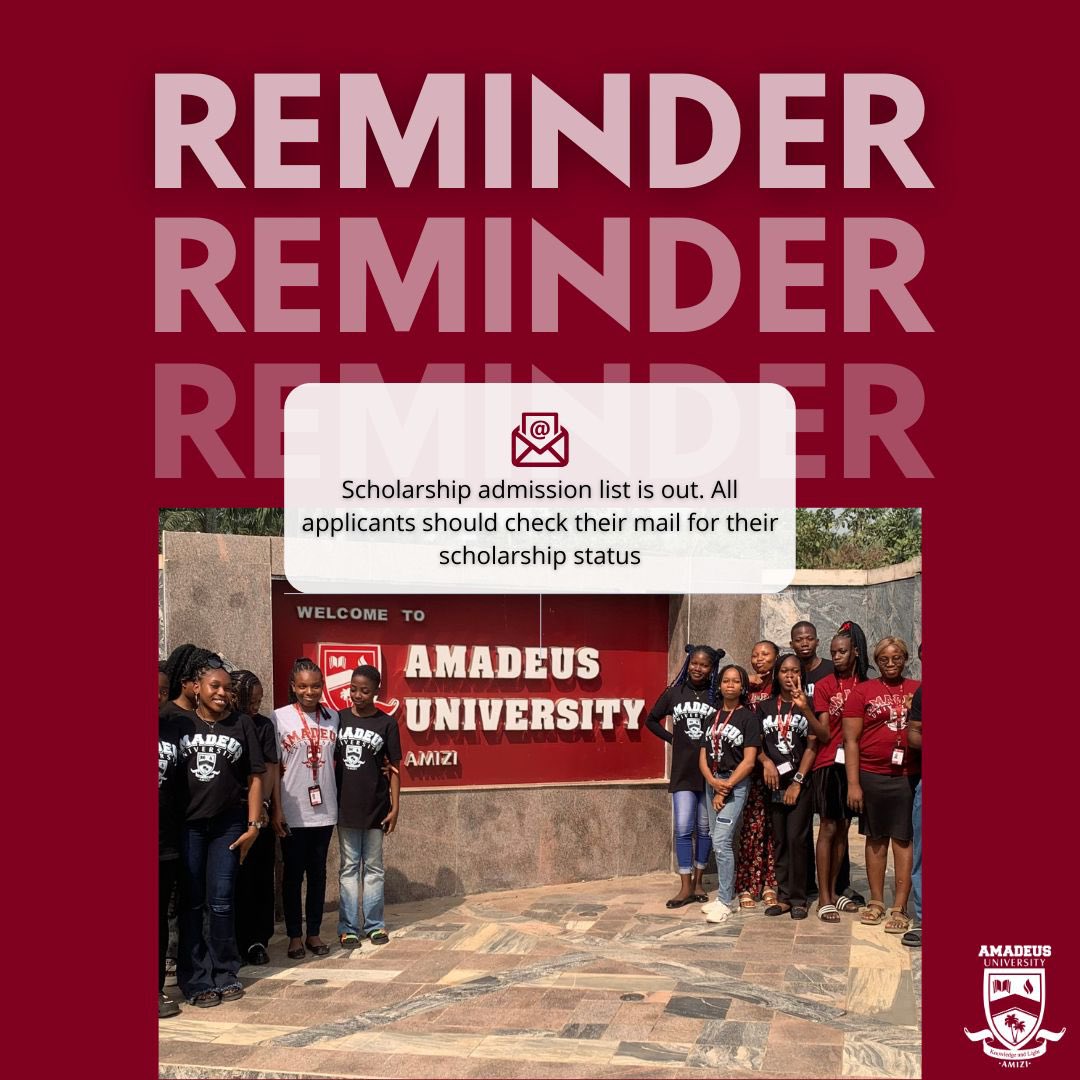 Amadeus University tweet media