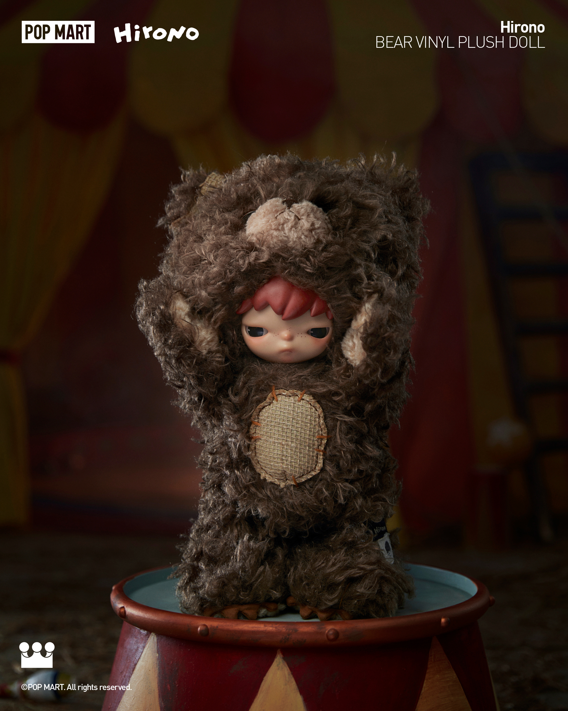 正規品！！ポップマート Hirono Bear ぬいぐるみ POP MART JAPAN on X: 