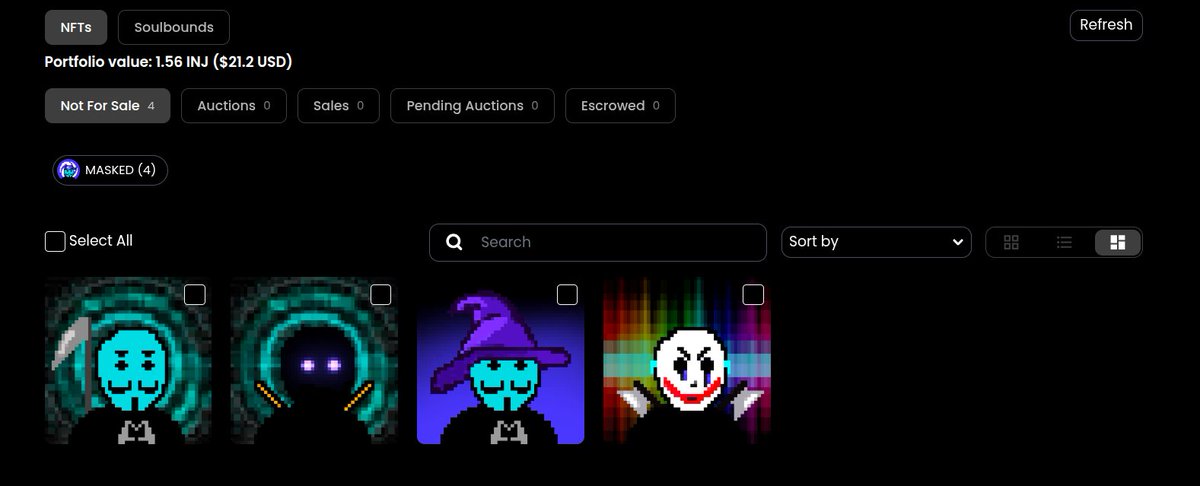 Shroomi just picked up his favorite <a href="/MASKED_INJ/">MASKED</a> nfts from the floor  🤝🍄

$INJ #NFT