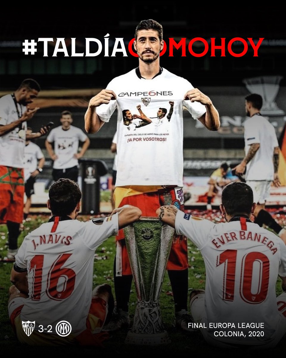 SevillaFC's tweet photo. 🗓️ #TalDiaComoHoy hace 5 años…

🏆 El Sevilla FC se proclamaba campeón de su 6ª @EuropaLeague en Colonia 🇩🇪 https://t.co/FBfKS7UTkK
