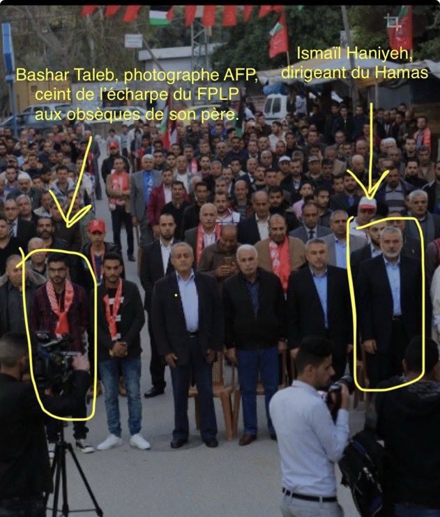 InfoEquitable (@infoequitable) on Twitter photo Bonjour <a href="/AFP/">AFP News Agency</a>, le 21 juillet vous nous assuriez que vos collaborateurs à Gaza étaient en passe de mourrir de faim.
Un mois plus tard, les photographes Bashar Taleb et Omar Al-Qattaa, tous deux acolytes du Hamas, continuent à travailler à plein régime pour vous!
Une explication? Bonjour <a href="/AFP/">AFP News Agency</a>, le 21 juillet vous nous assuriez que vos collaborateurs à Gaza étaient en passe de mourrir de faim.
Un mois plus tard, les photographes Bashar Taleb et Omar Al-Qattaa, tous deux acolytes du Hamas, continuent à travailler à plein régime pour vous!
Une explication?