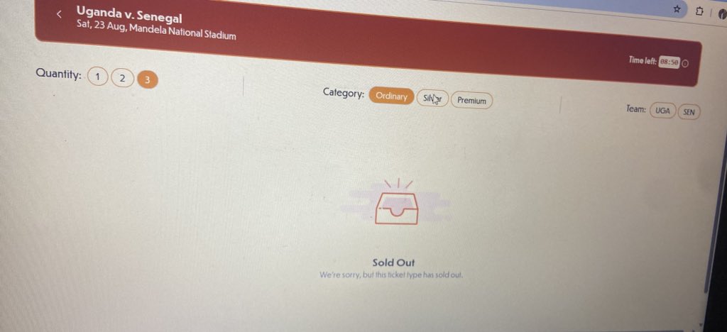 Kiggundu Sairus (@kibajjoboy) on Twitter photo We have suffered with <a href="/CAF_Online/">CAF_Online</a> tickets bannange🥱
<a href="/BirimundaSteven/">BIRIMUNDA STEPHEN@ KINGDOM CITIZEN</a> <a href="/OfficialFUFA/">FUFA</a> <a href="/UgandaCranes/">Uganda Cranes</a> We have suffered with <a href="/CAF_Online/">CAF_Online</a> tickets bannange🥱
<a href="/BirimundaSteven/">BIRIMUNDA STEPHEN@ KINGDOM CITIZEN</a> <a href="/OfficialFUFA/">FUFA</a> <a href="/UgandaCranes/">Uganda Cranes</a>